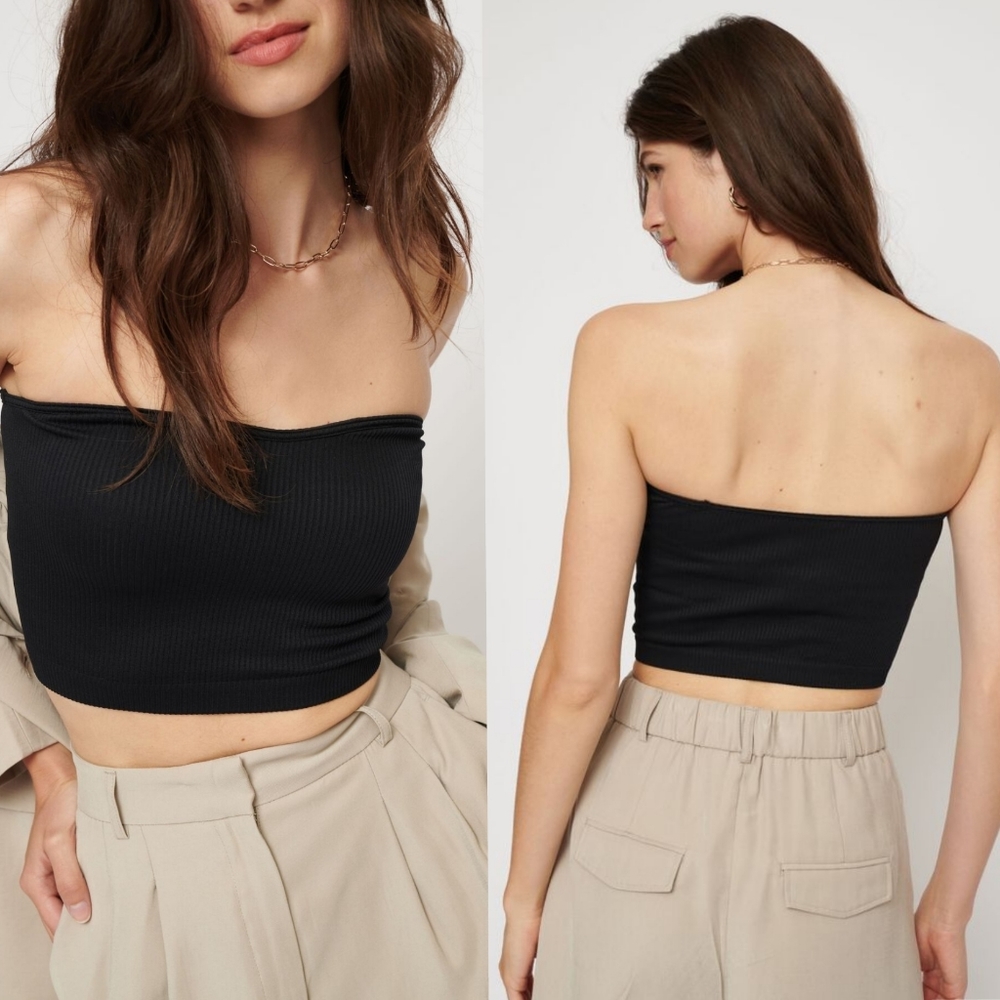 🔖Dynamite🖤Strapless Sweet Heart Neckline Seamless Tube Top